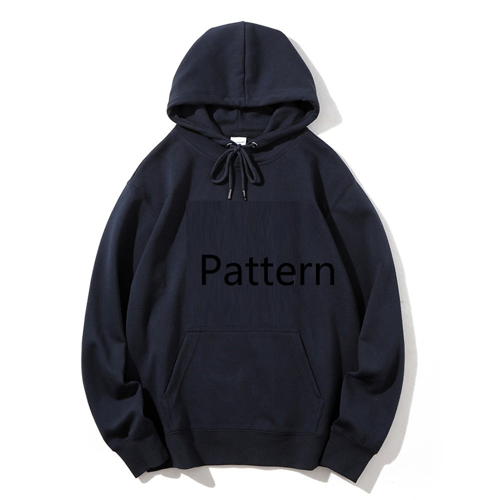 Cartoon Printed Neutral Hoodie